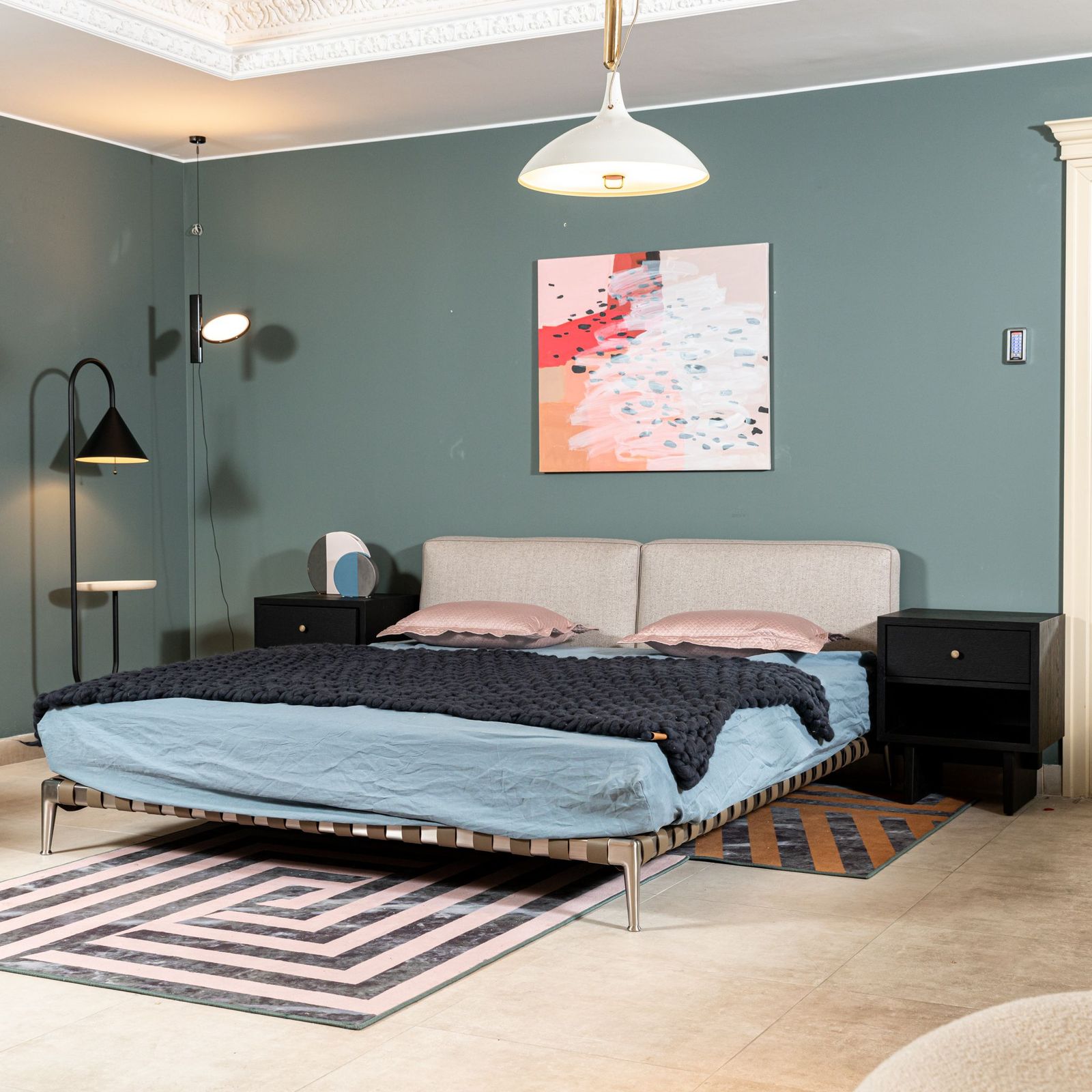 Flexform Кровать Gregory от Flexform — в интерьере
