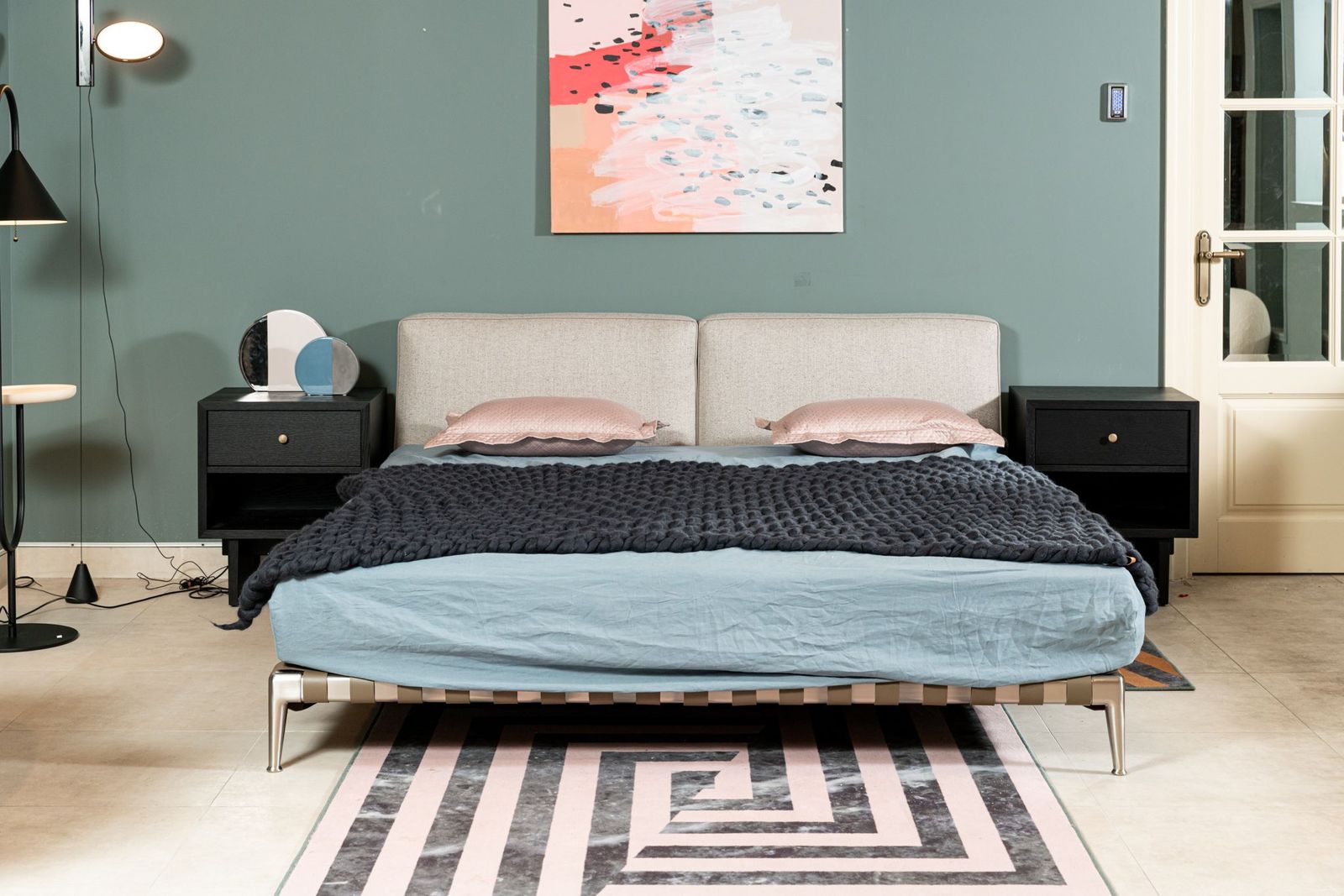 Flexform Кровать Gregory от Flexform — в интерьере