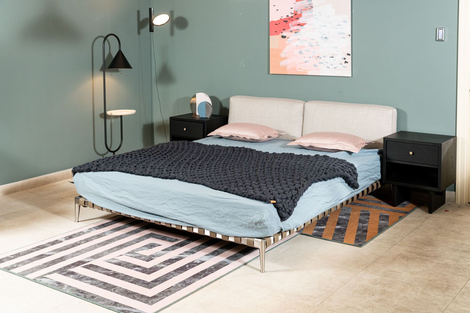Flexform Кровать Gregory от Flexform — в интерьере