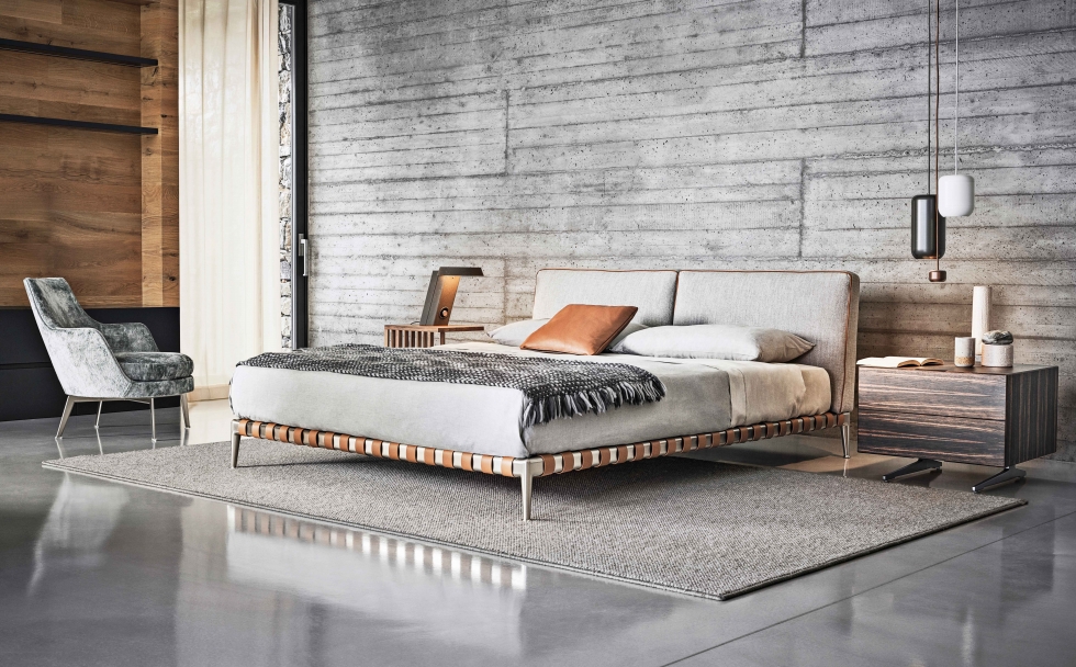 Flexform Кровать Gregory от Flexform — в интерьере