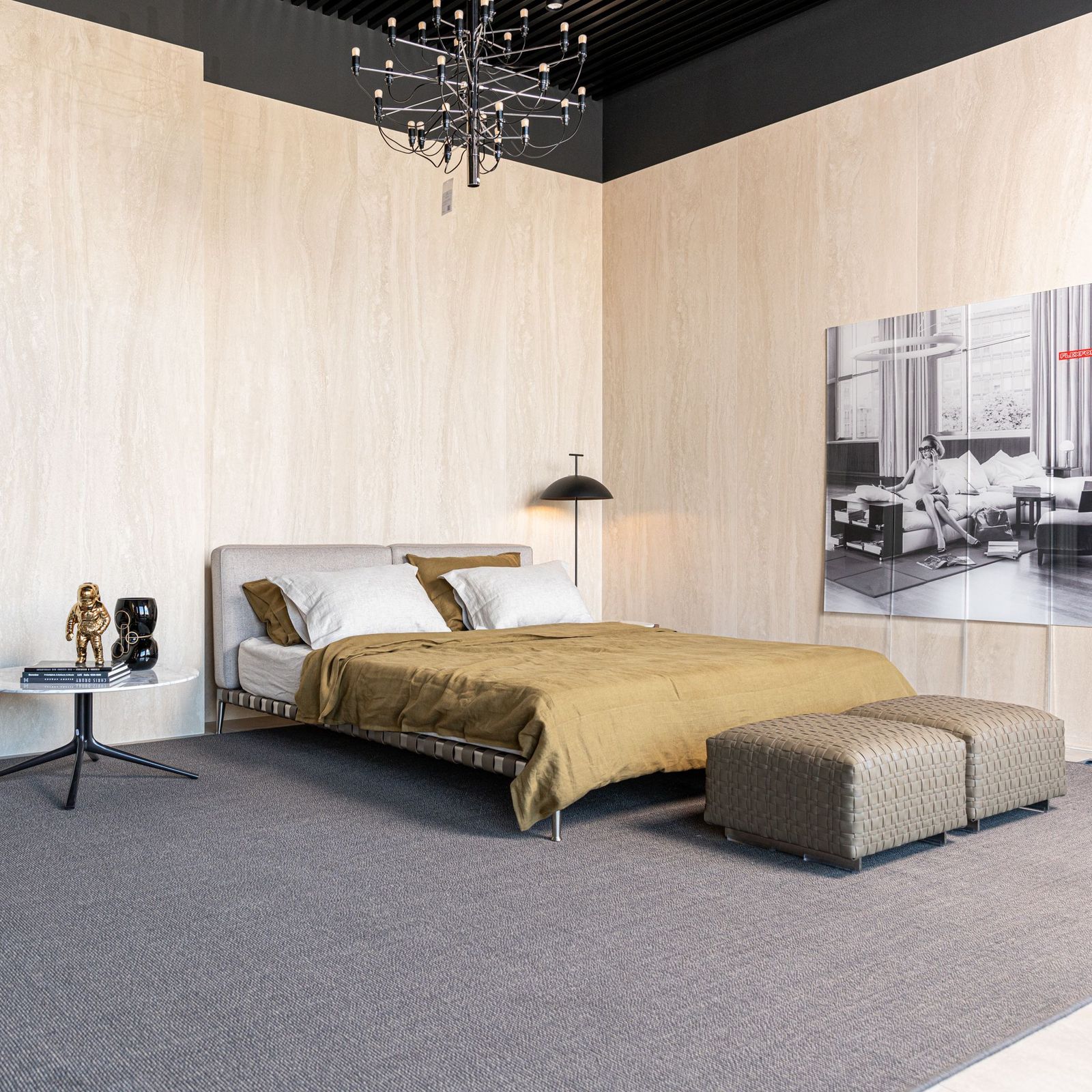 Flexform Кровать Gregory от Flexform — в интерьере