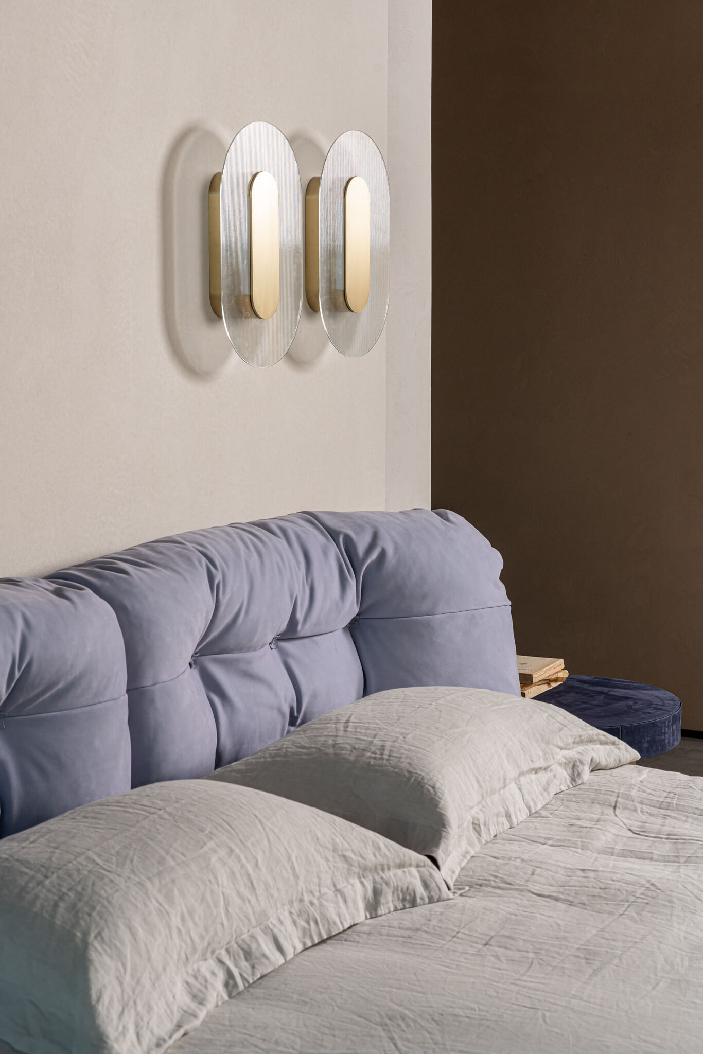 Baxter Кровать Milano Kashmir Lavande от Baxter — в интерьере