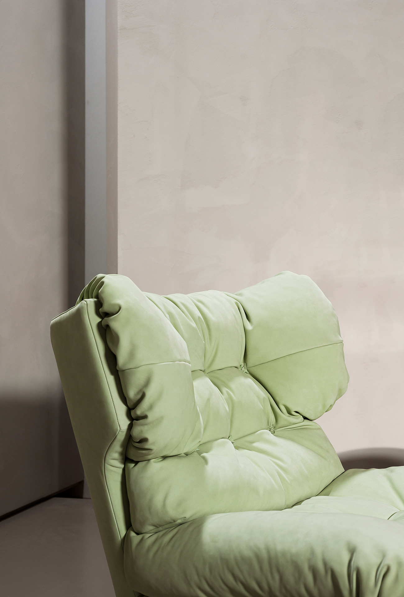 Baxter Кресло Milano Kashmir Souris от Baxter — в интерьере