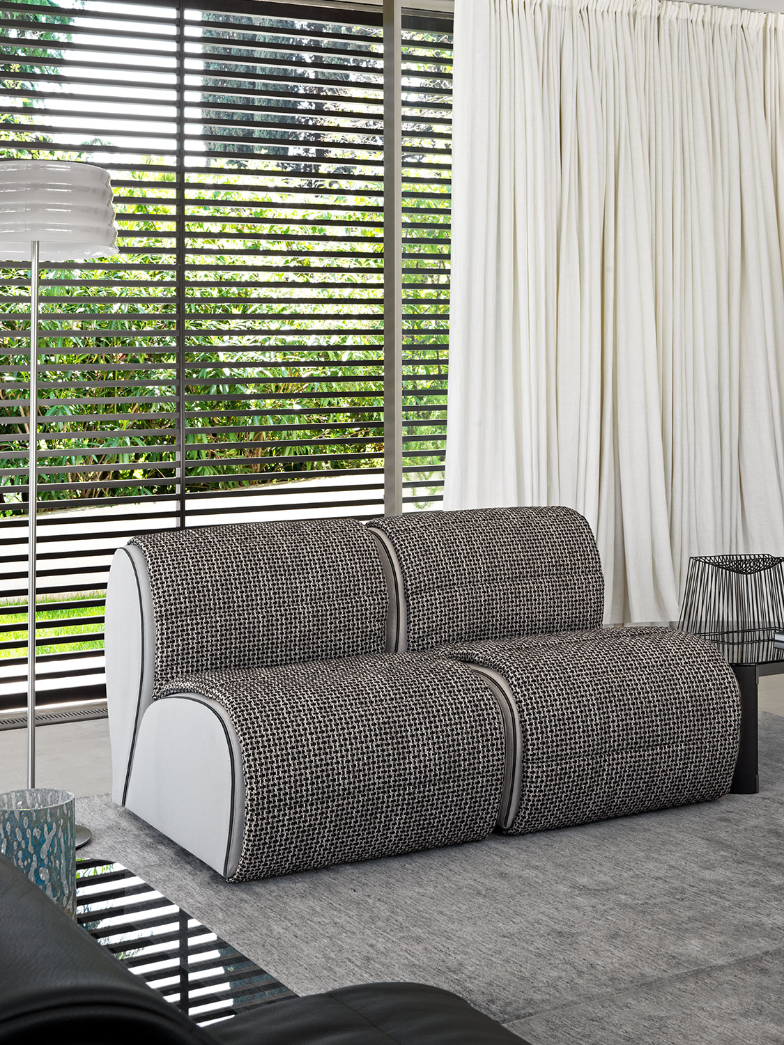 Flou Диван Flora от Flou — в интерьере