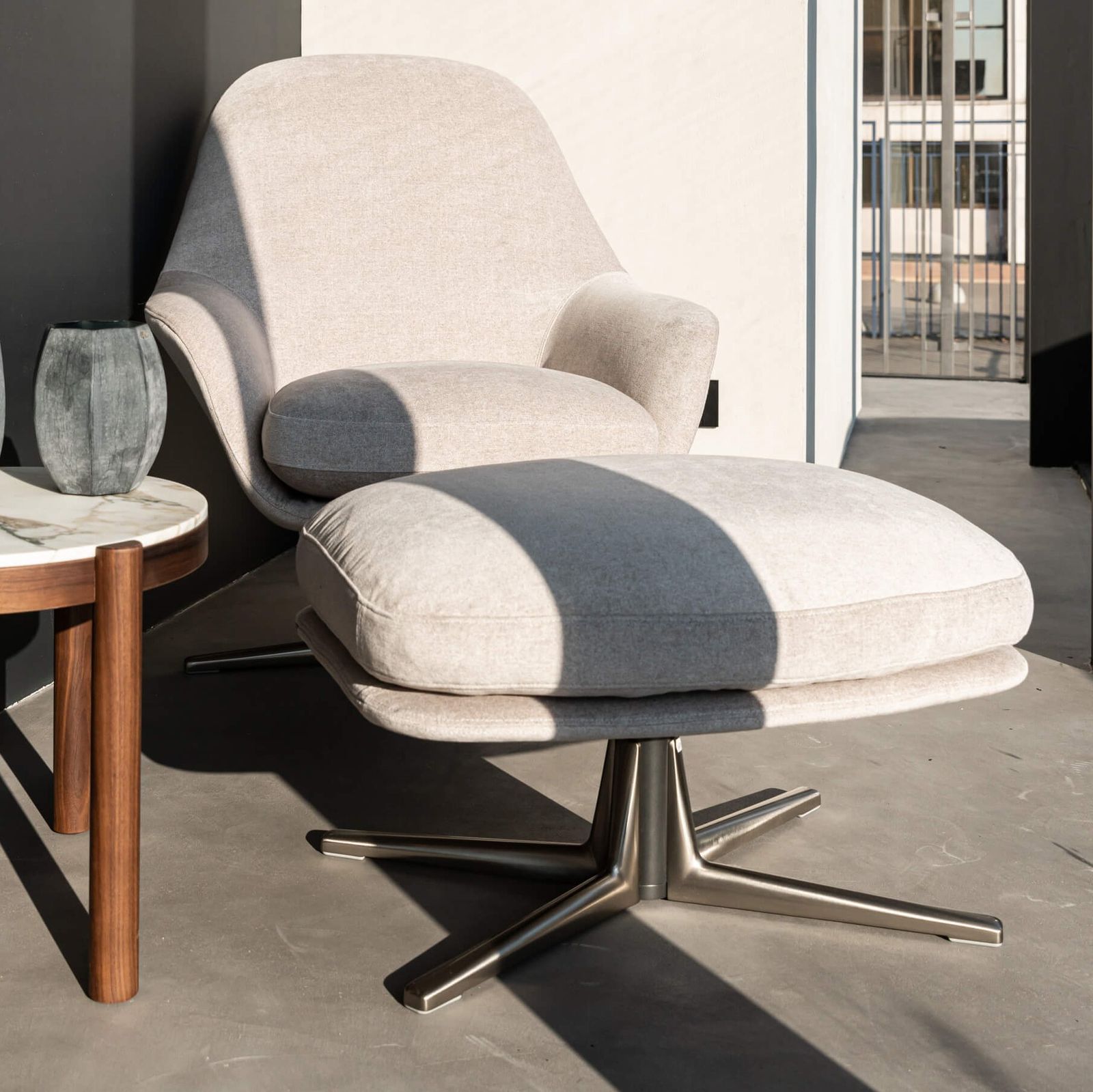 Flexform Пуф Sveva Soft от Flexform — в интерьере