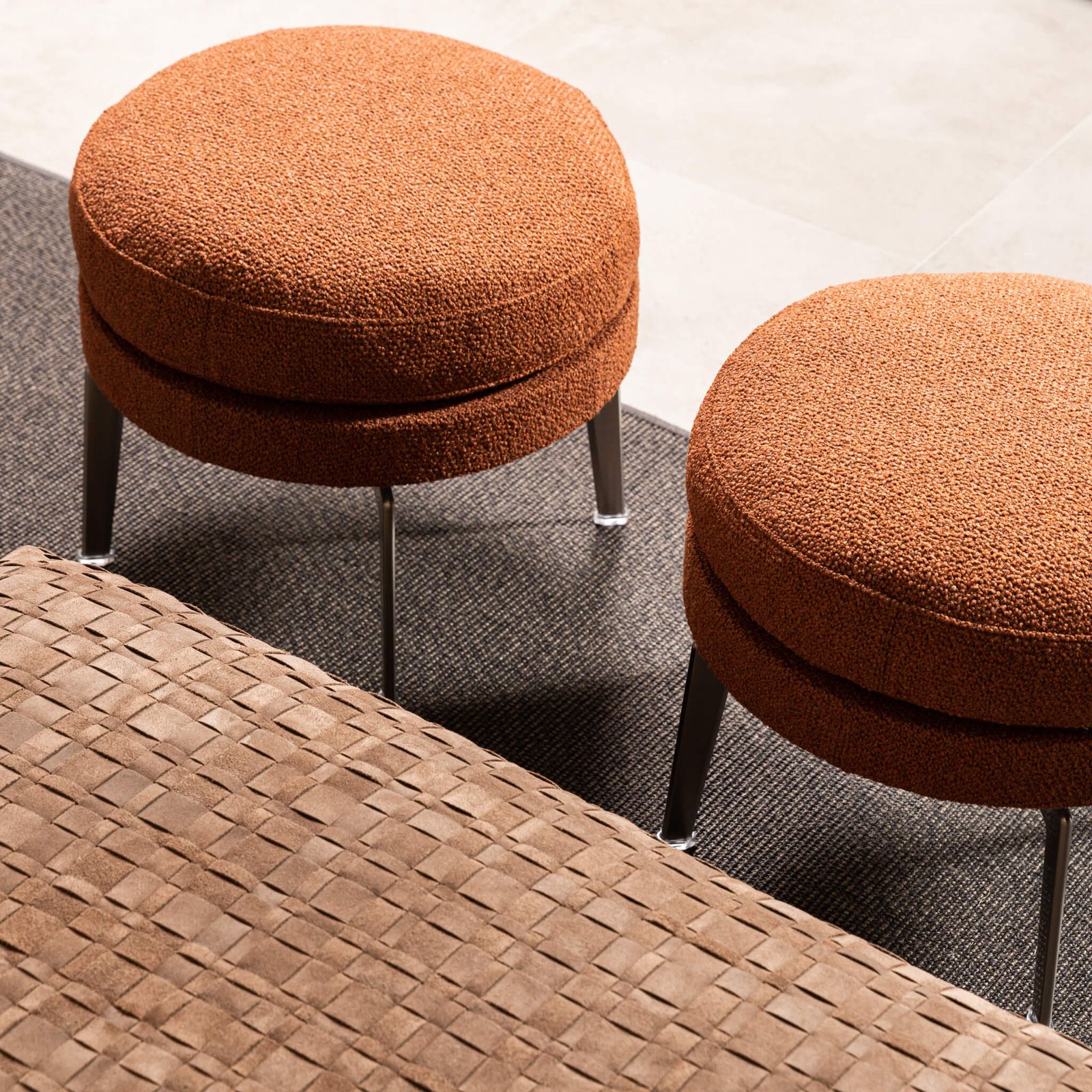 Flexform Пуф Feel Good Elettra 20 от Flexform — в интерьере