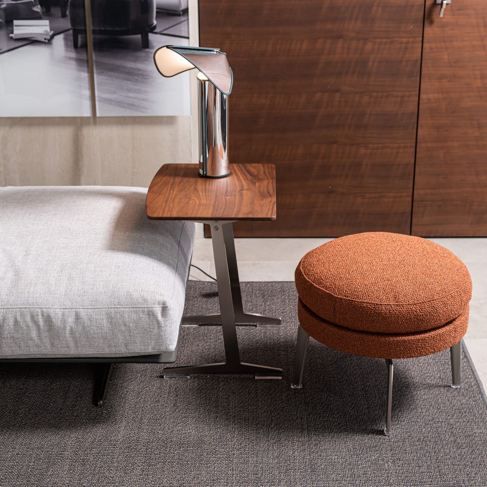 Flexform Пуф Feel Good Elettra 20 от Flexform — в интерьере