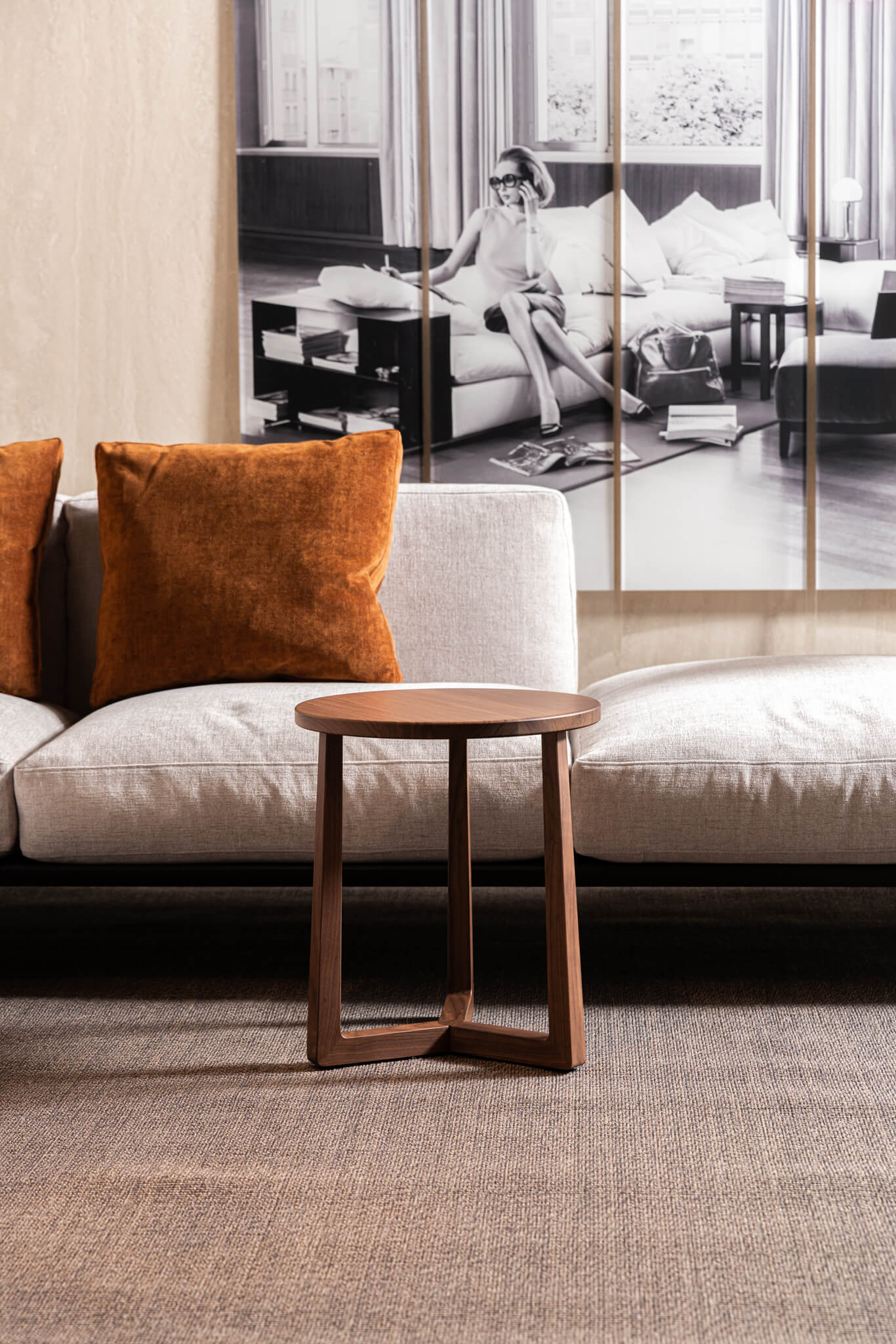 Flexform Журнальный столик Jiff 40/57 от Flexform — в интерьере