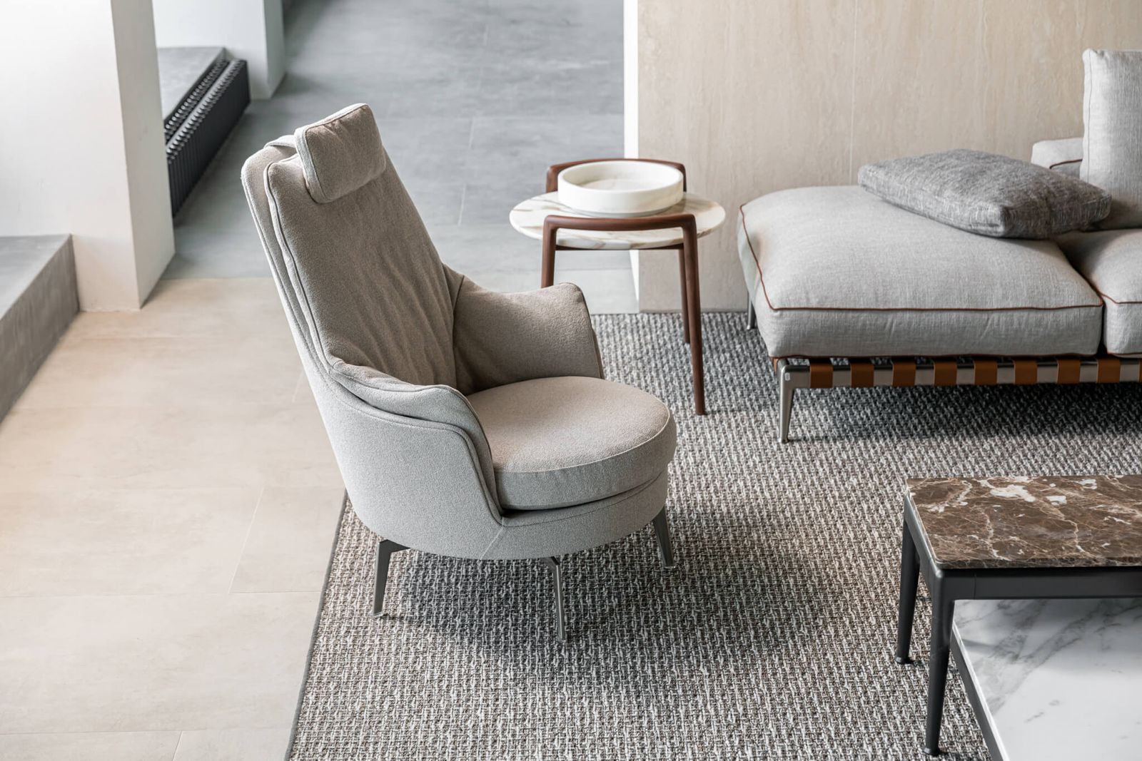 Flexform Кресло Guscioalto от Flexform — в интерьере