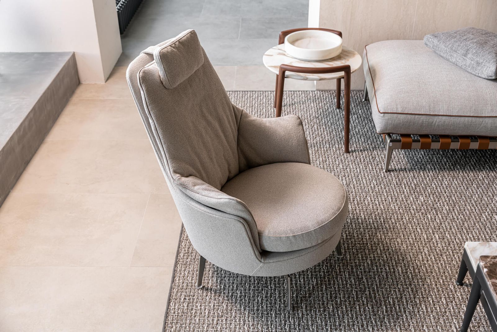 Flexform Кресло Guscioalto от Flexform — в интерьере