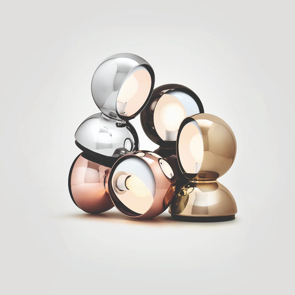 Artemide Настольная лампа Eclisse BLACK / GOLD / COPPER от Artemide — в интерьере