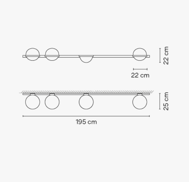 Vibia Бра Palma 3706/16 от Vibia