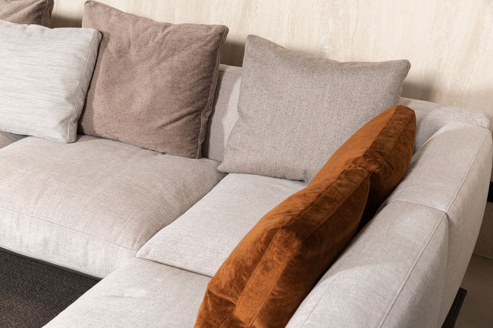Flexform Диван Soft Dream угловой от Flexform — в интерьере