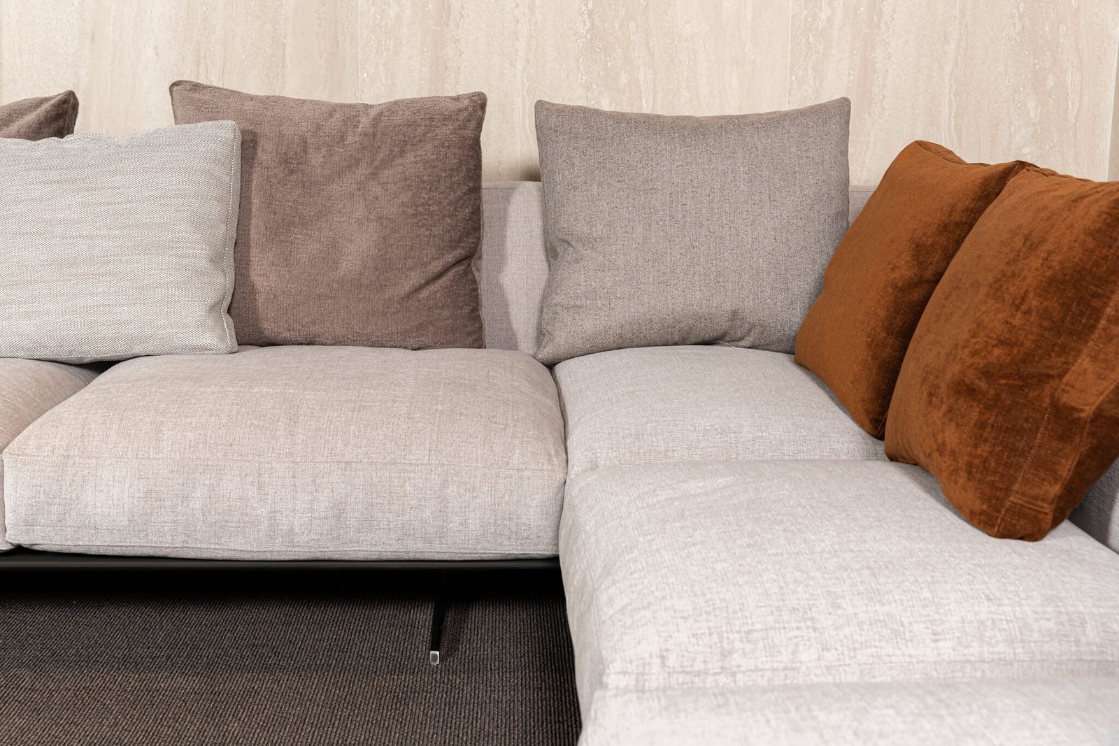 Flexform Диван Soft Dream угловой от Flexform — в интерьере