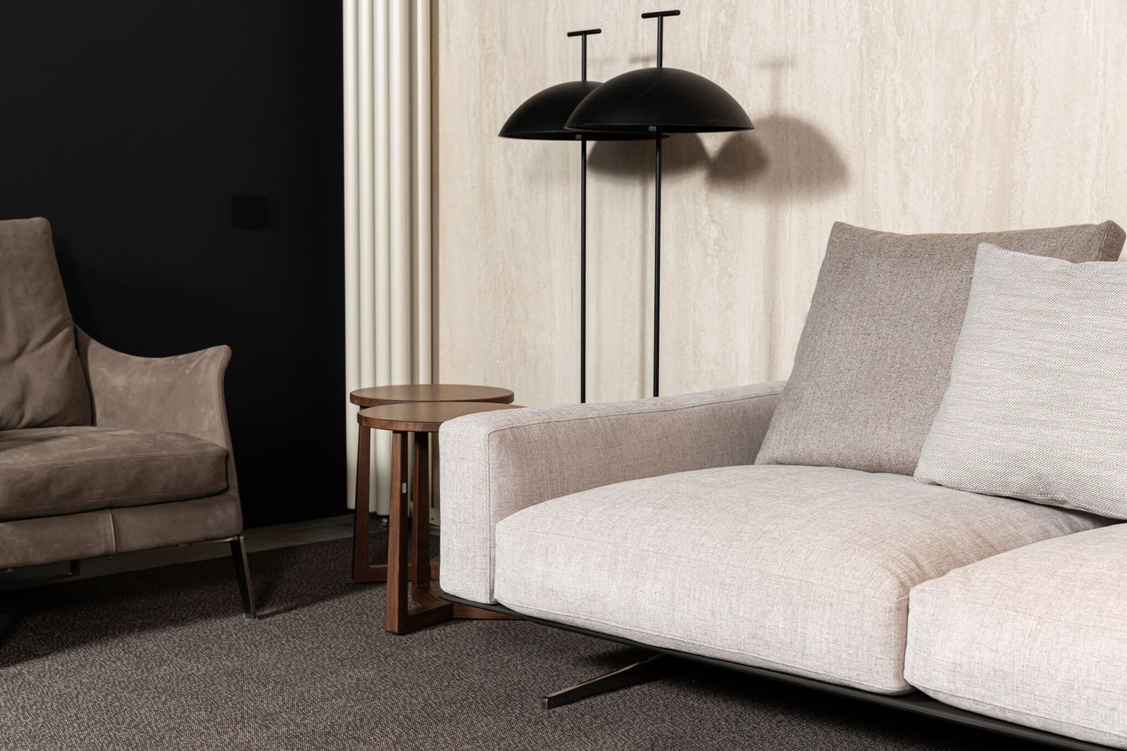 Flexform Диван Soft Dream угловой от Flexform — в интерьере