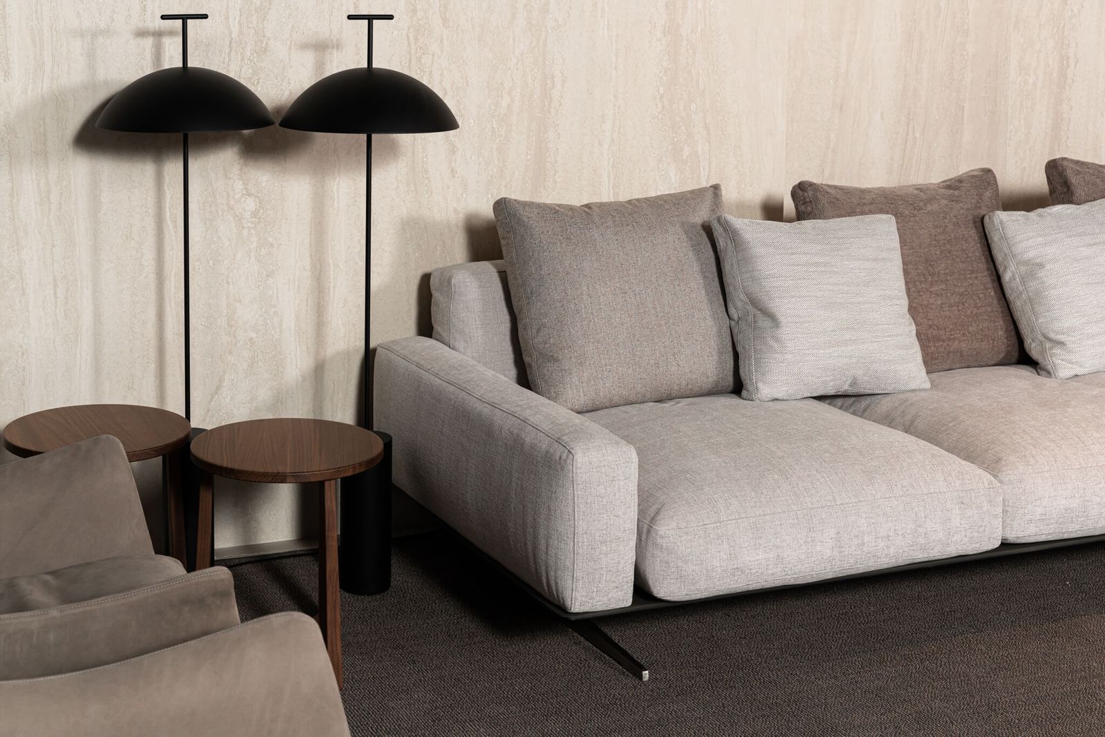 Flexform Диван Soft Dream угловой от Flexform — в интерьере