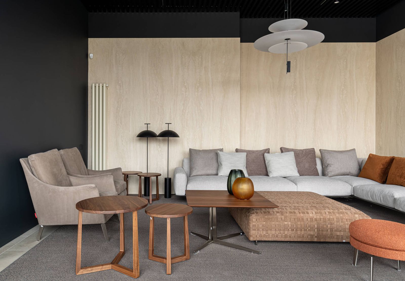 Flexform Диван Soft Dream угловой от Flexform — в интерьере