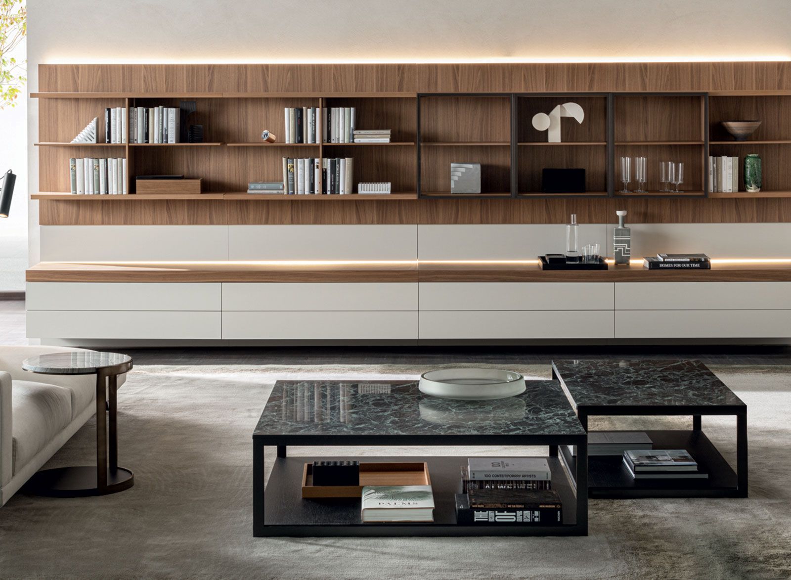 Molteni&C Журнальный столик ALISEE square от Molteni & C — в интерьере