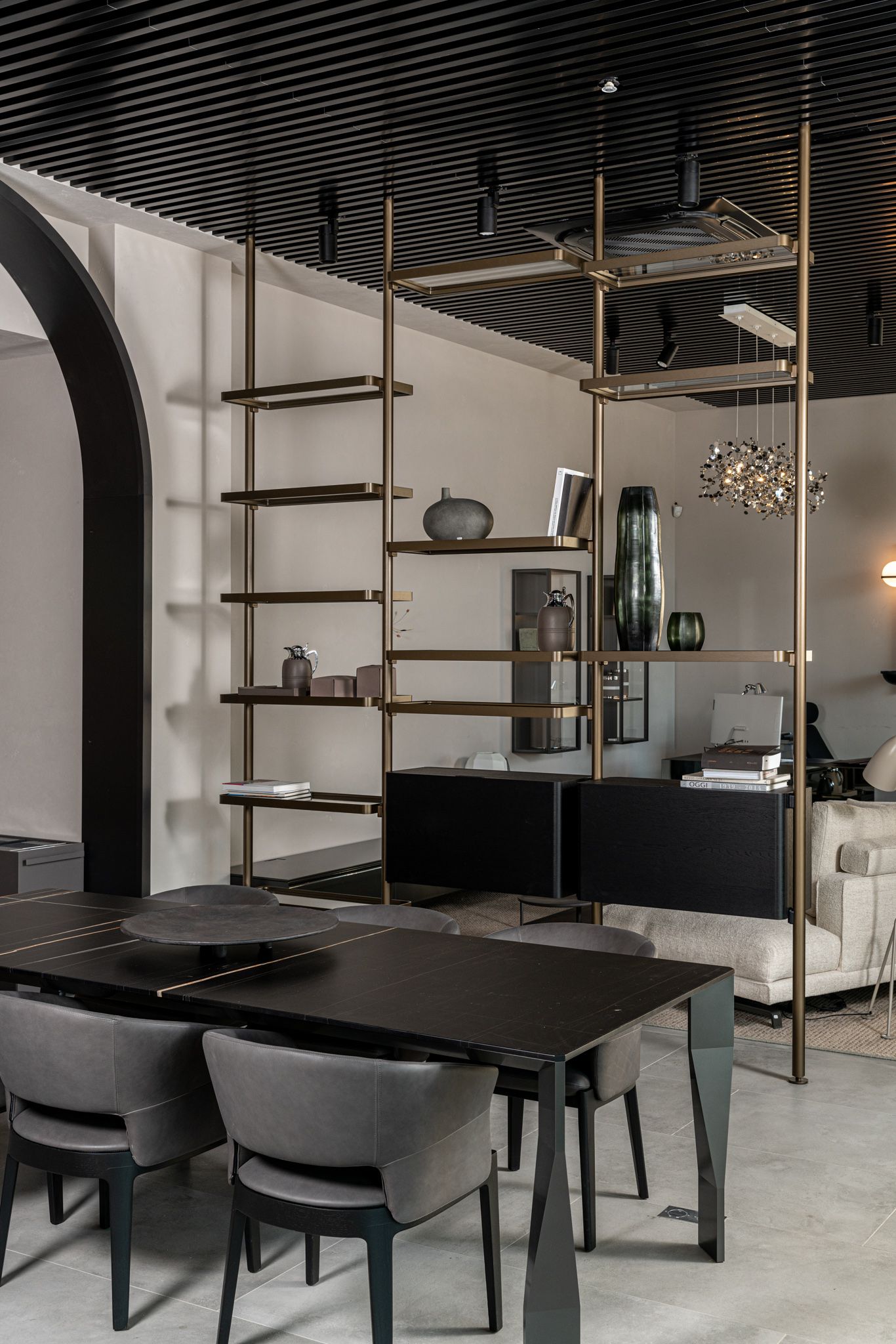 Molteni&C Стеллаж Hector от Molteni & C — в интерьере