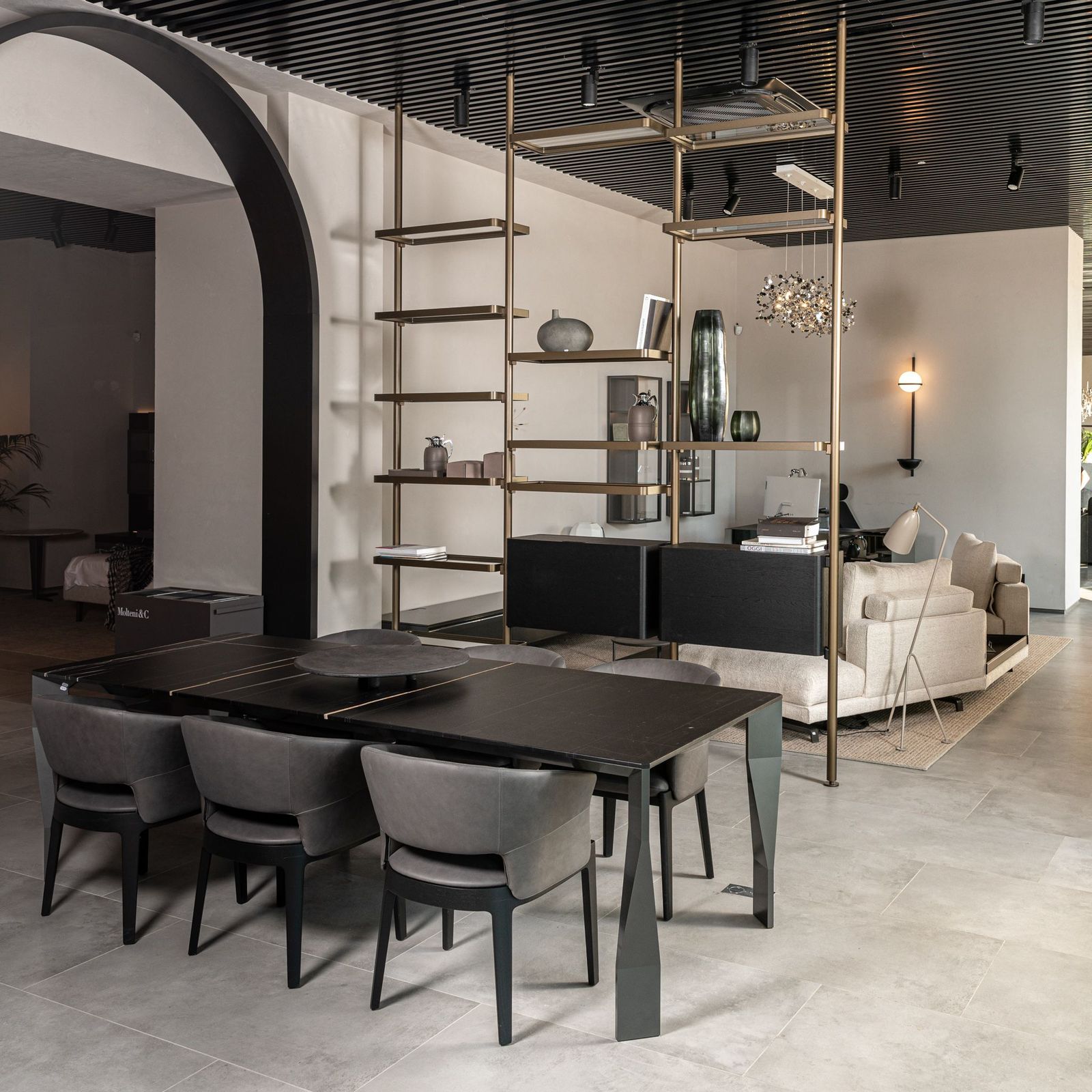 Molteni&C Стеллаж Hector от Molteni & C — в интерьере
