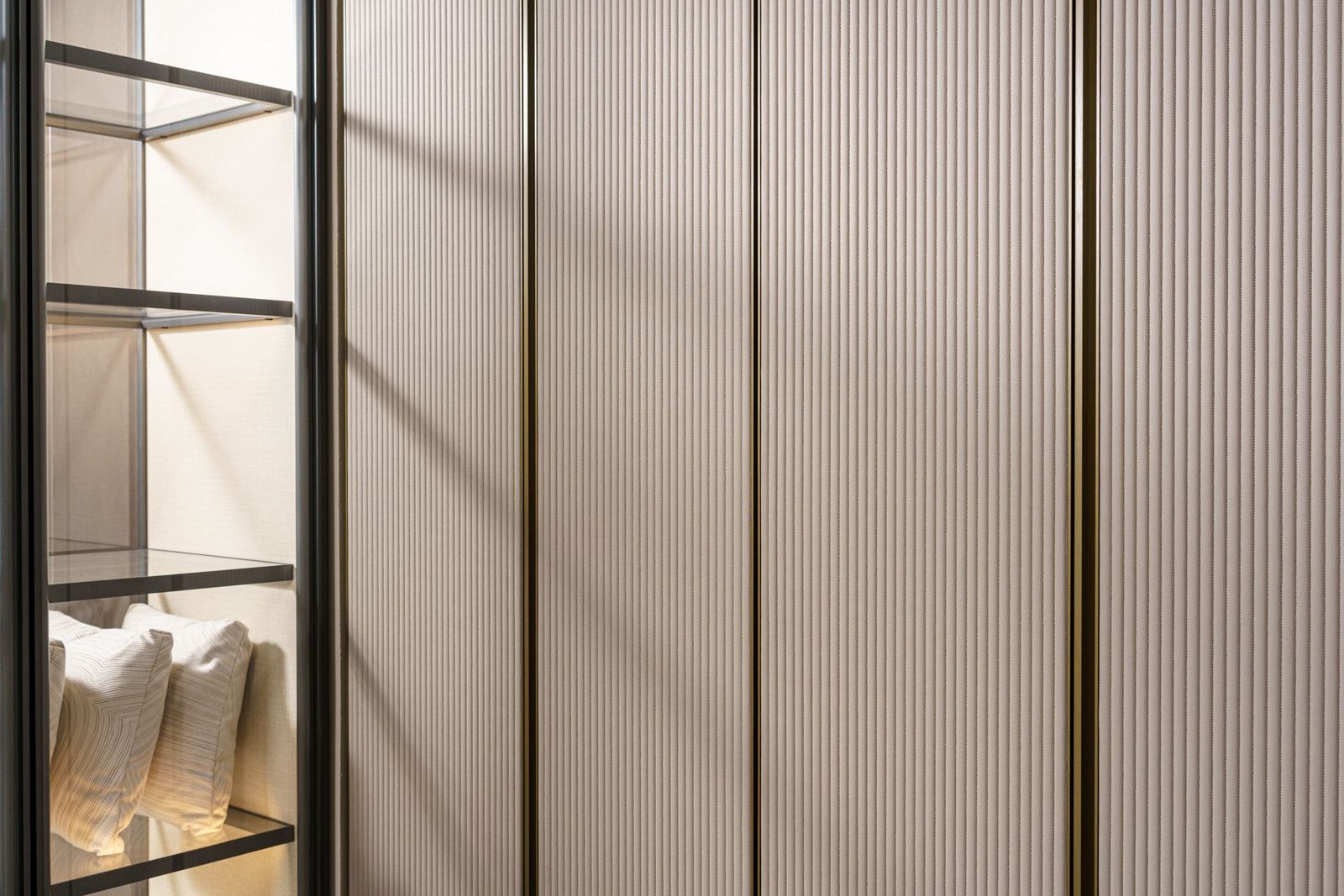 Molteni&C Шкаф GLIS MASTER BAMBOO 4-дверный от Molteni & C — в интерьере