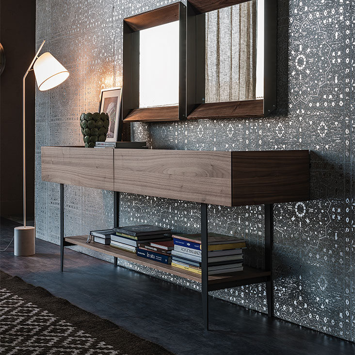 Cattelan Italia Комод Horizon Canaletto Walnut от Cattelan Italia — в интерьере