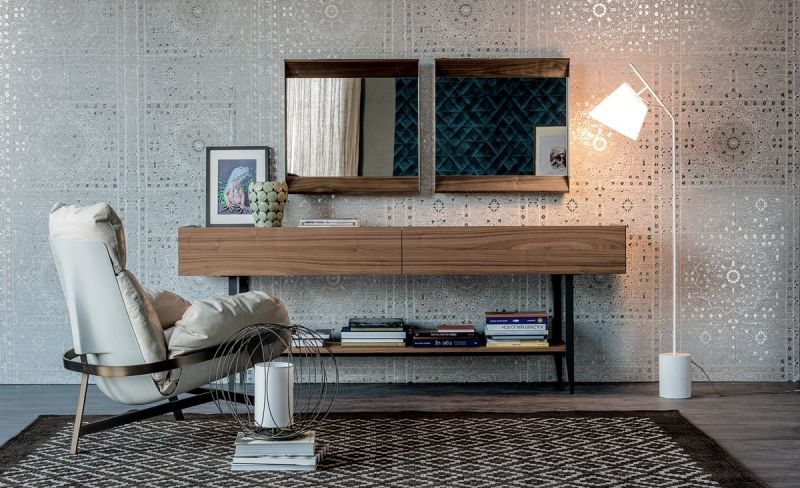 Cattelan Italia Комод Horizon Canaletto Walnut от Cattelan Italia — в интерьере