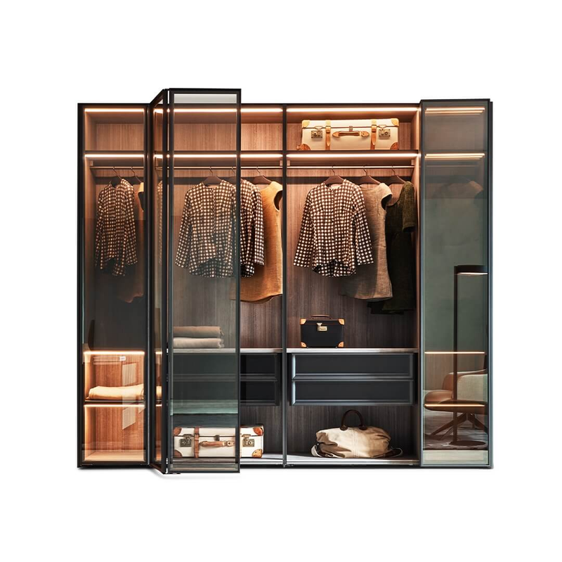 Molteni&C Шкаф Gliss Master со стекл.дверьми от Molteni & C