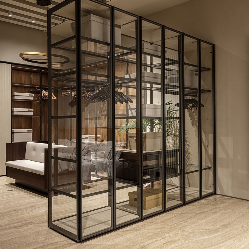 Molteni&C Шкаф Gliss Master прозрачный от Molteni & C — в интерьере