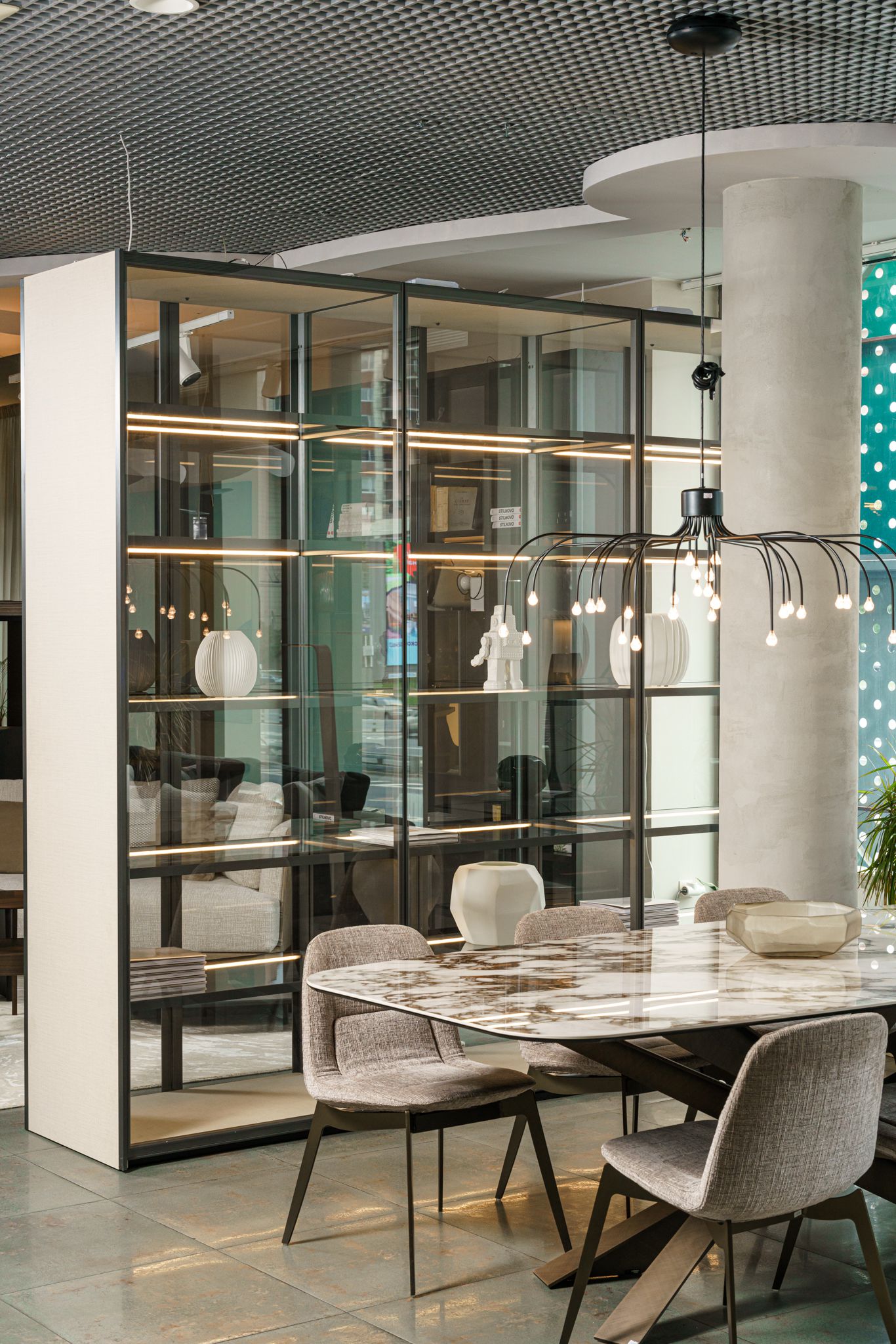 Molteni&C Шкаф Gliss Master прозрачный от Molteni & C — в интерьере
