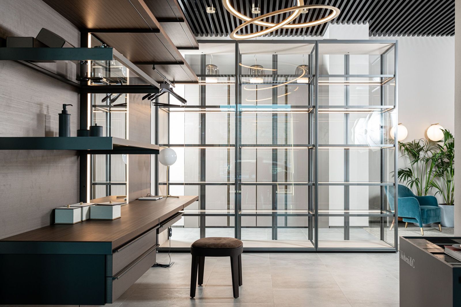 Molteni&C Шкаф Gliss Master прозрачный от Molteni & C — в интерьере