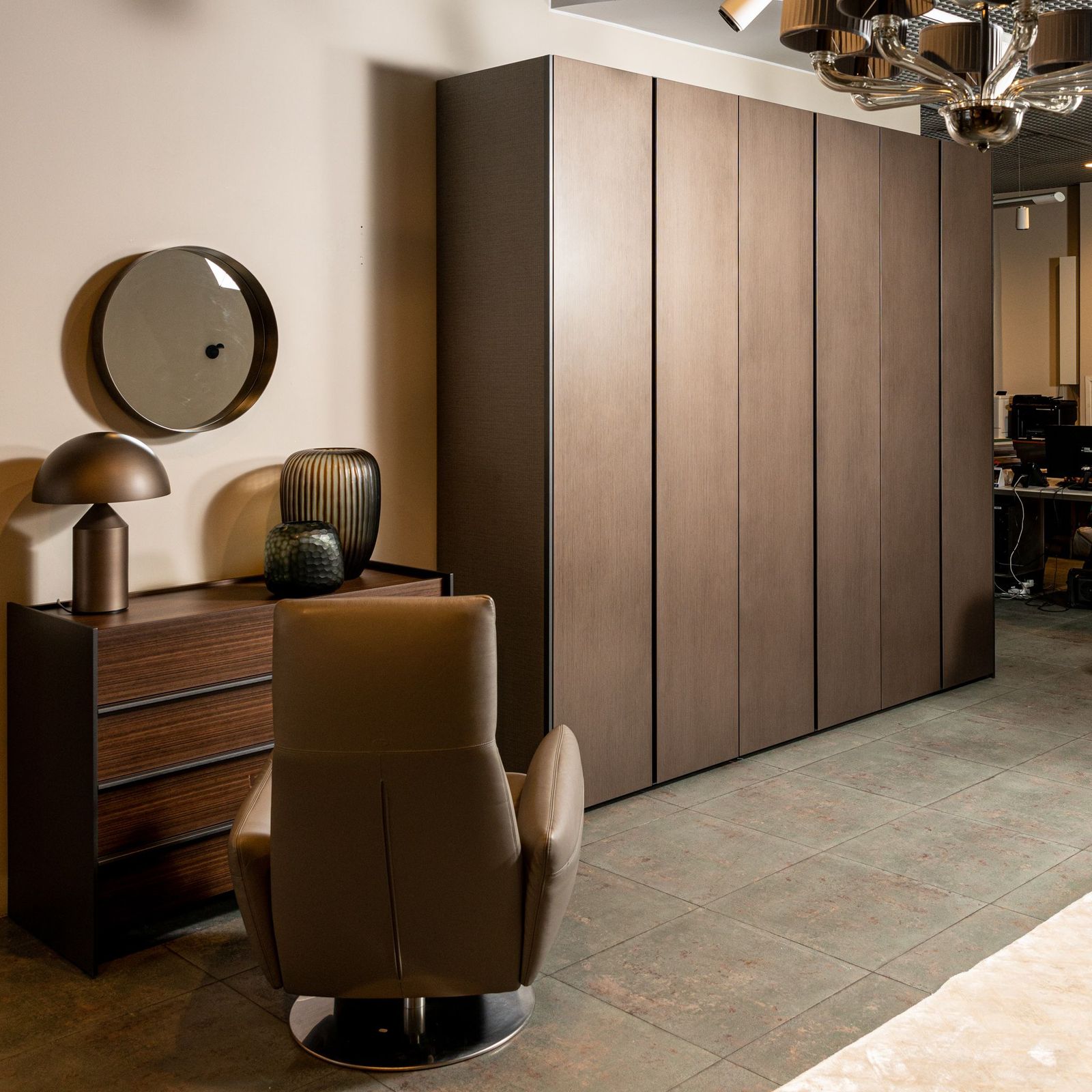 Molteni&C Шкаф Gliss Master Tatami Grey от Molteni & C — в интерьере