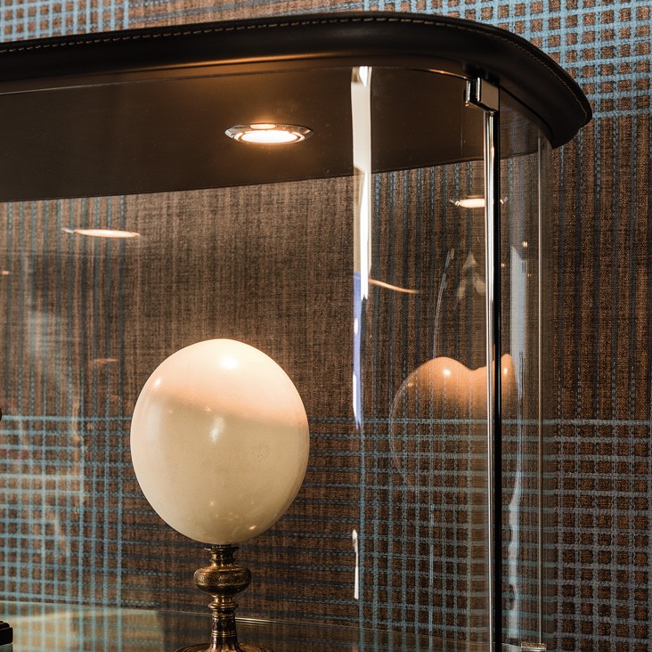 Cattelan Italia Стеклянный стеллаж Concerto от Cattelan Italia — в интерьере
