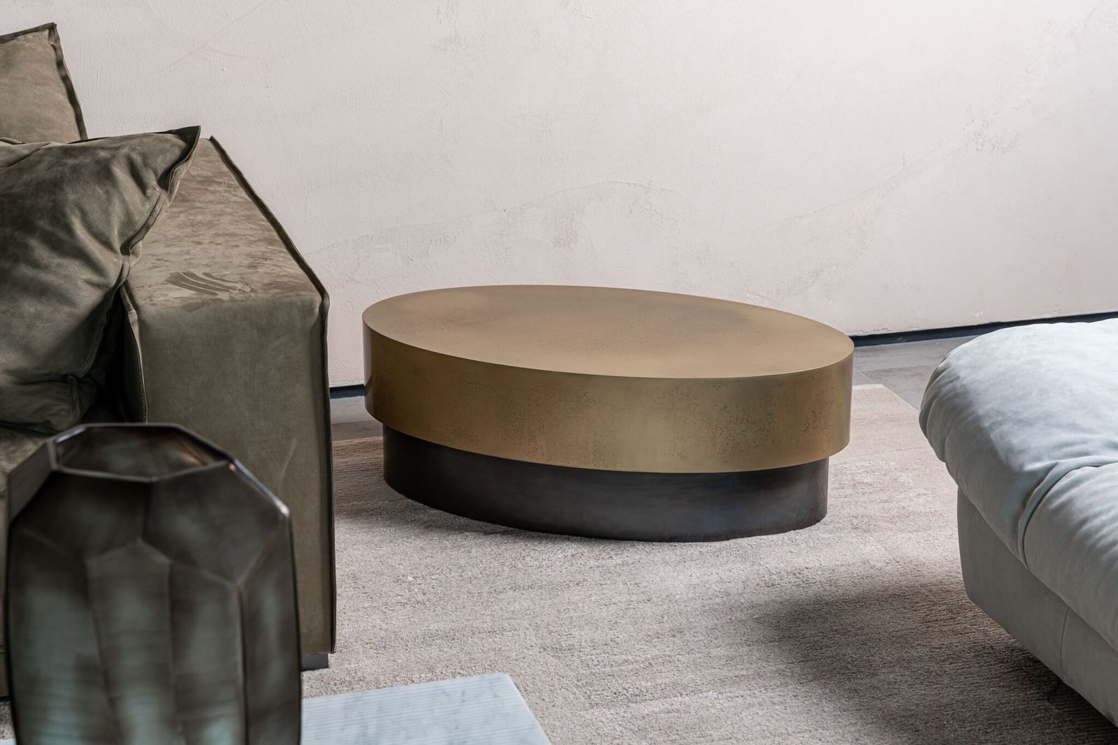 Baxter Журнальный столик Loren Oval от Baxter — в интерьере