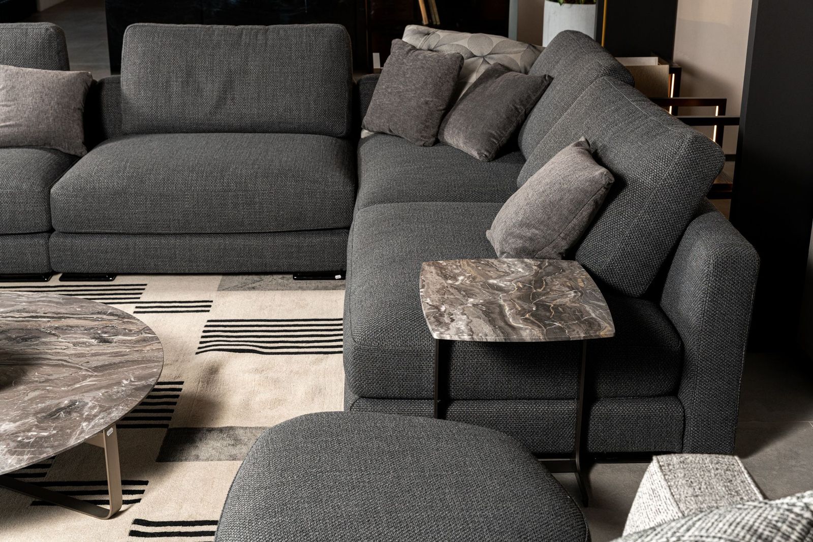 Flou Диван My place Ross grey от Flou — в интерьере