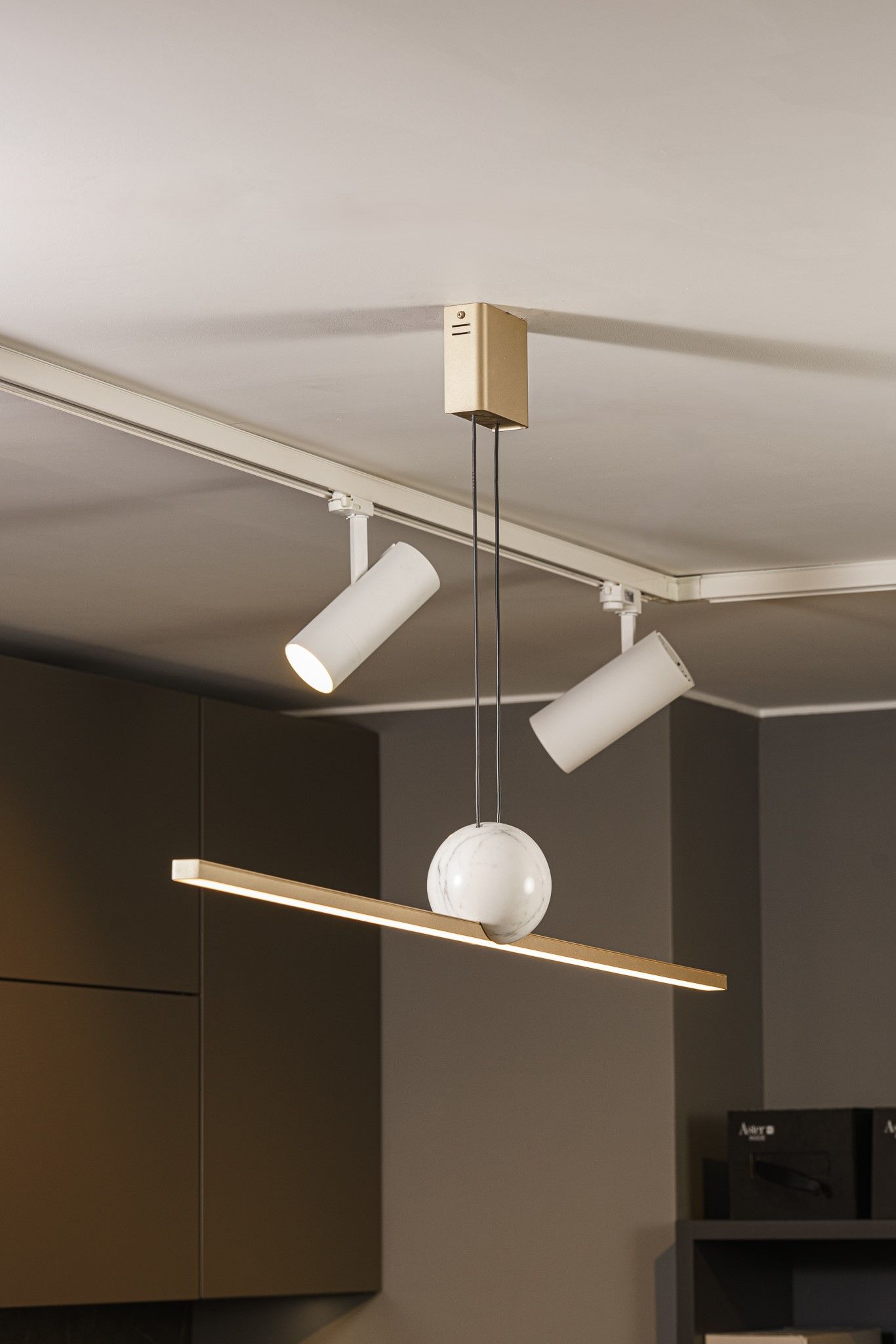 Italamp Люстра Regolo 8146/S Matt champagne / Catacatta от Italamp — в интерьере