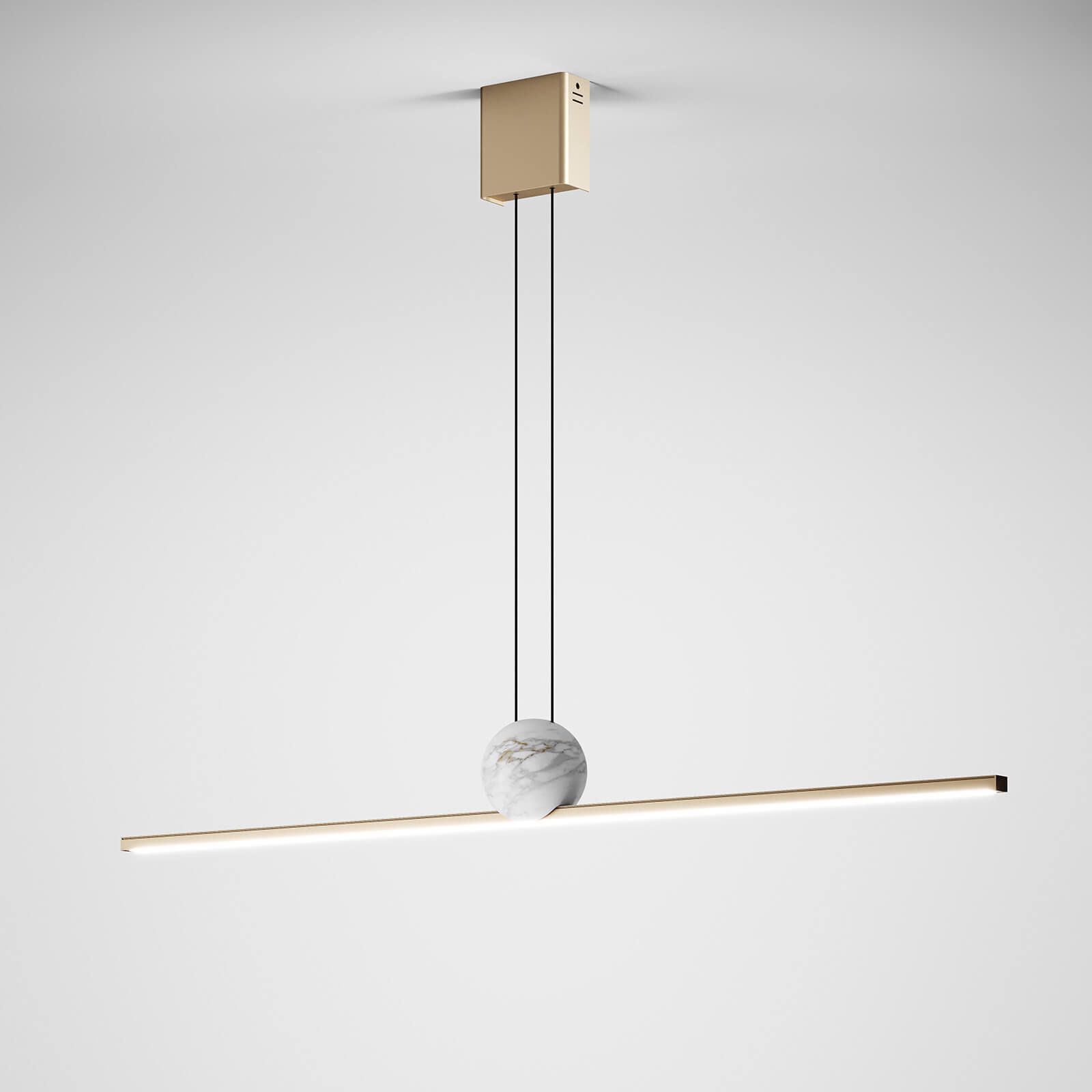 Italamp Люстра Regolo 8146/S Matt champagne / Catacatta от Italamp — в интерьере