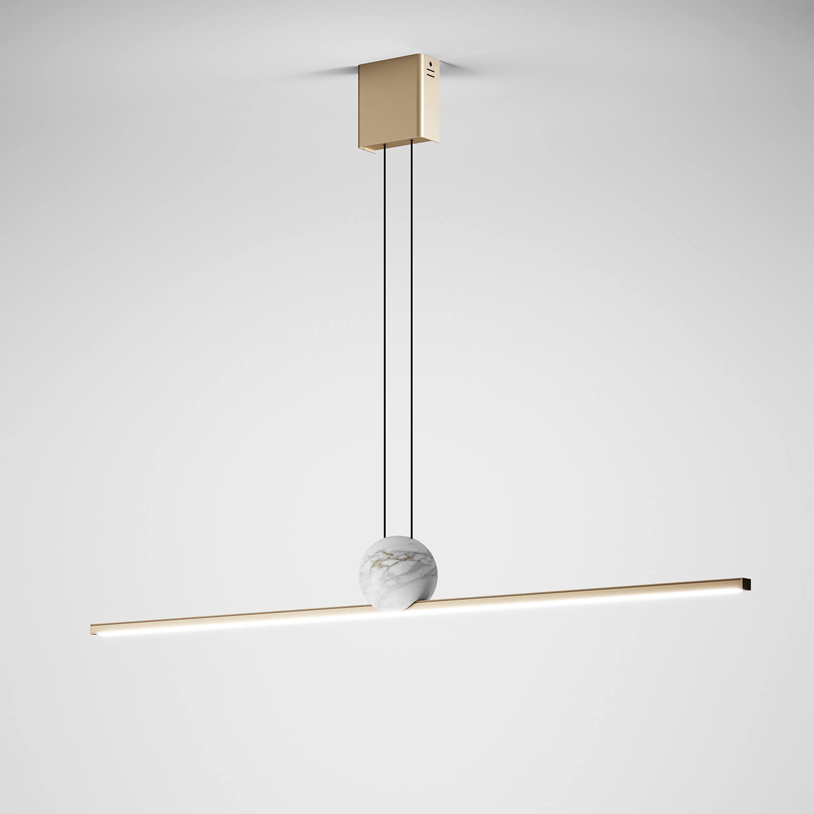 Italamp Люстра Regolo 8146/S Matt champagne / Catacatta от Italamp — в интерьере
