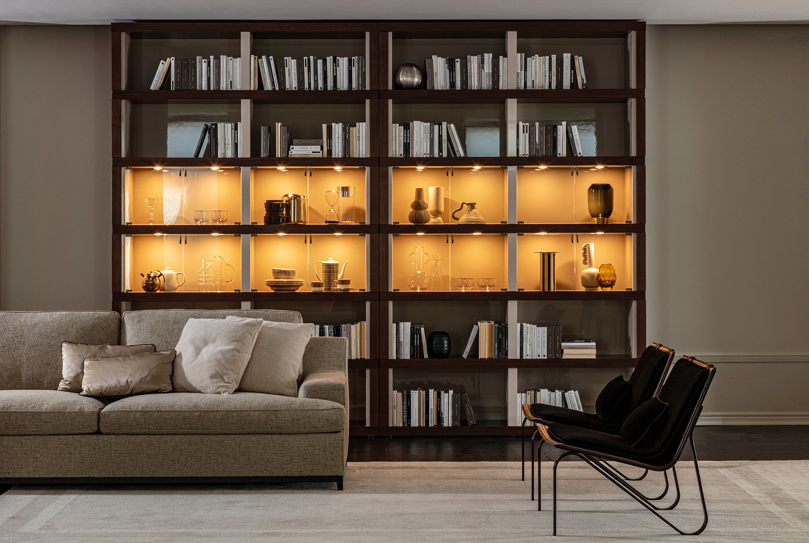 Galimberti Nino Стеллаж Modulo от Galimberti Nino — в интерьере