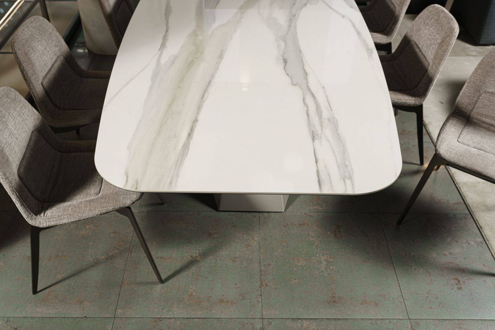 Cattelan Italia Стол Eliot Keramik Marmi KM06 от Cattelan Italia — в интерьере