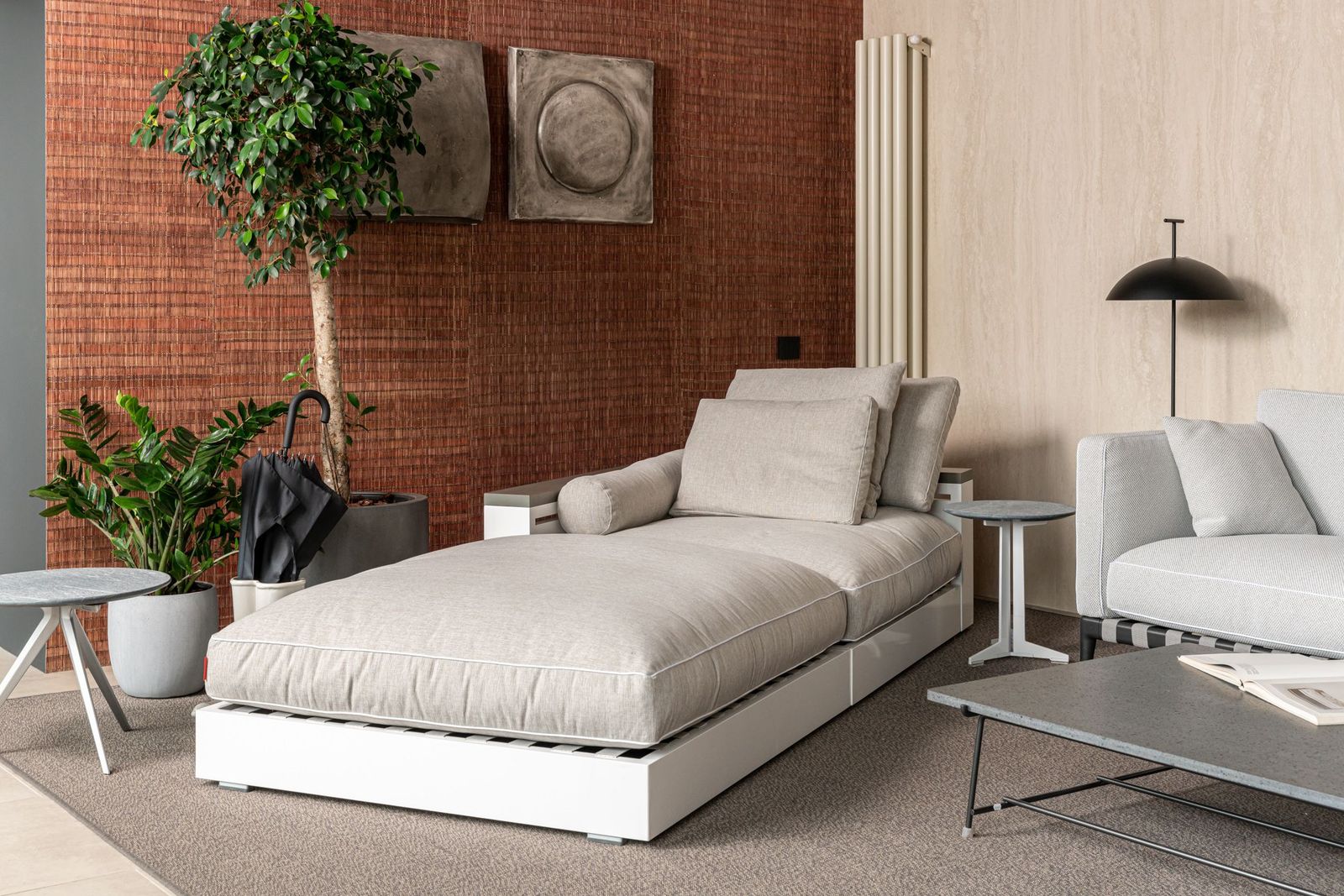 Flexform Кушетка Freeport от Flexform — в интерьере