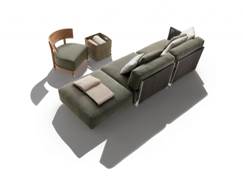 Flexform Диван уличный Vulcano от Flexform