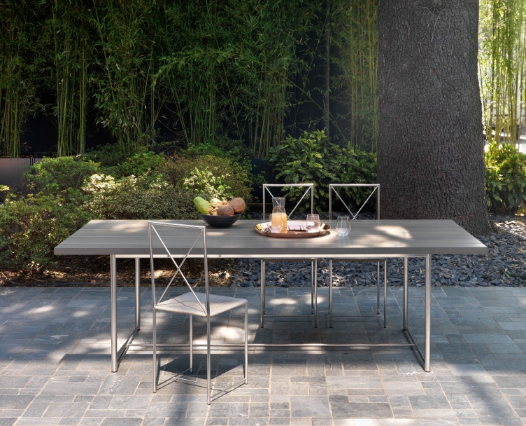 Flexform Уличный стул Moka от Flexform — в интерьере