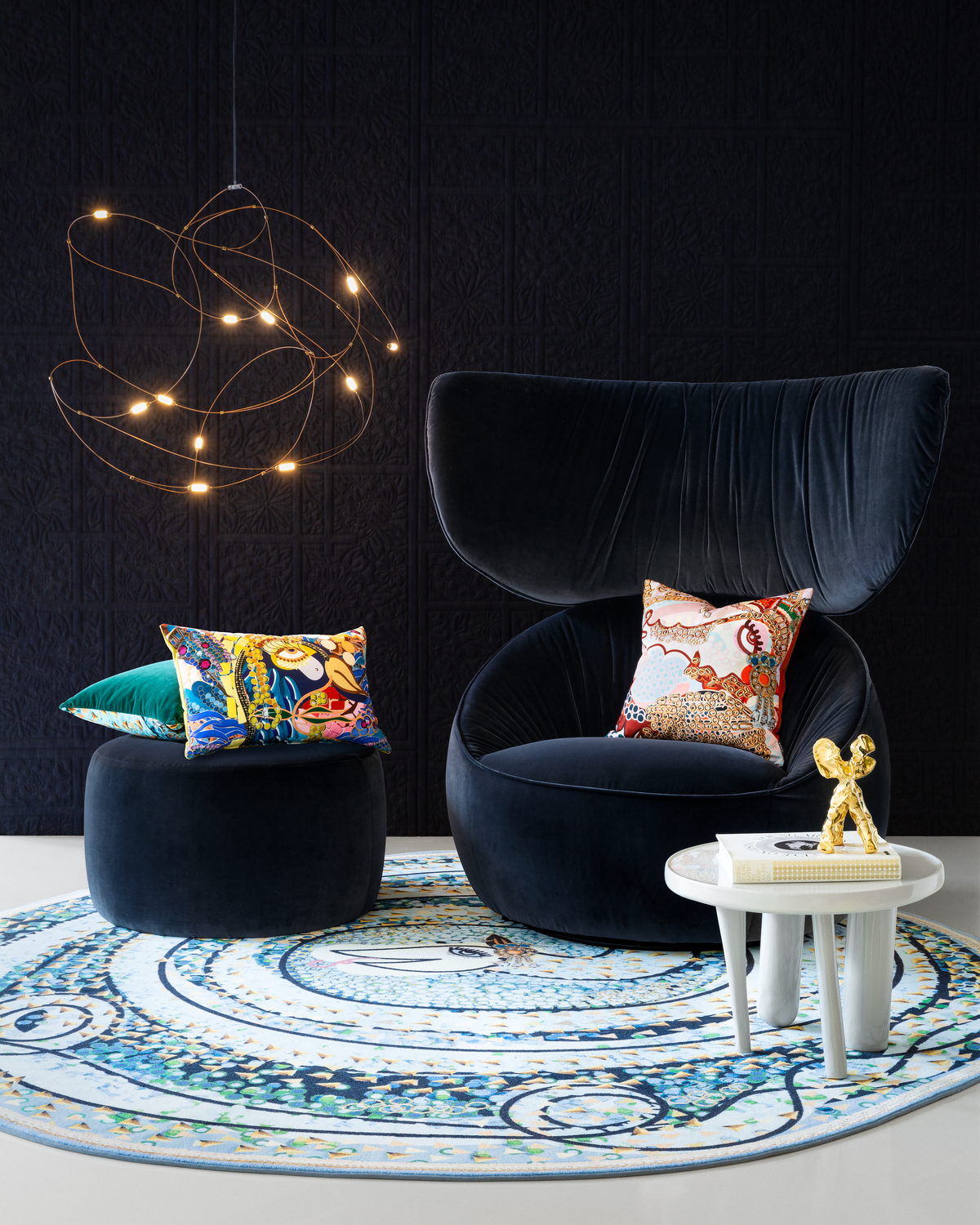Moooi Подвесной светильник Flook of Light 21 от Moooi — в интерьере