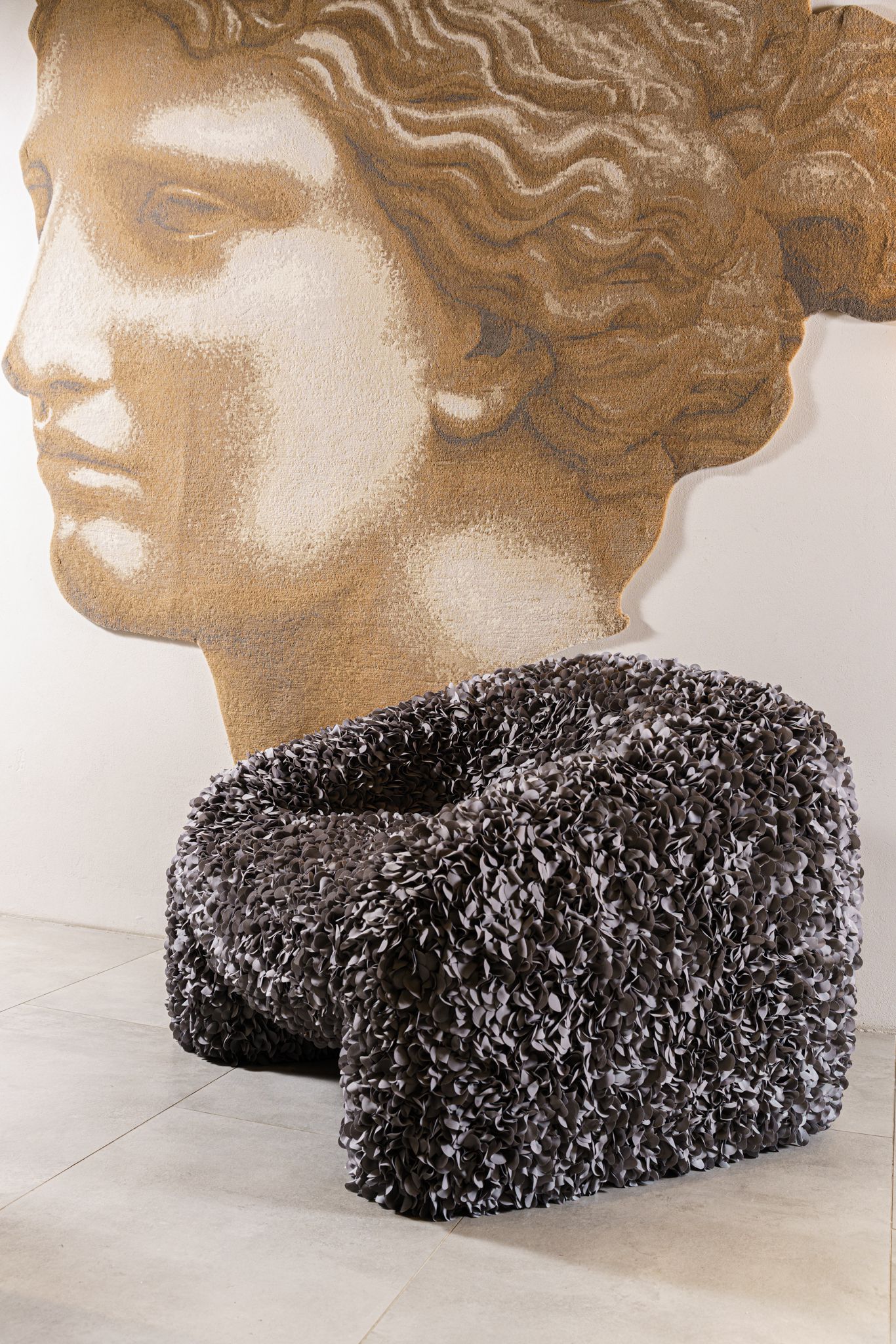Moooi Кресло Hortensia Petal Grey от Moooi — в интерьере