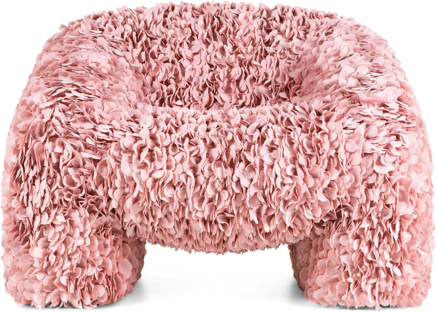 Moooi Кресло Hortensia Petal Grey от Moooi — в интерьере