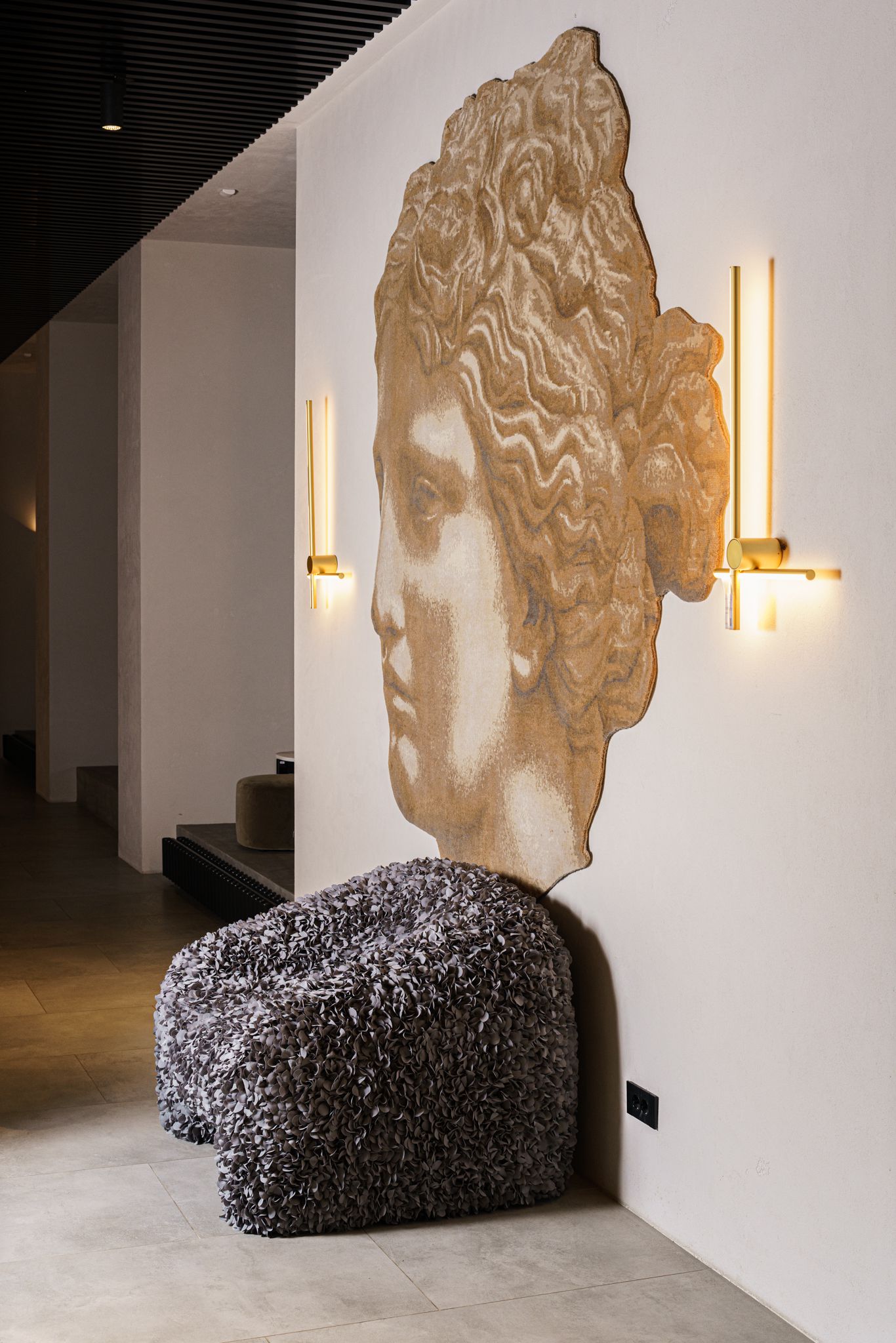 Moooi Кресло Hortensia Petal Grey от Moooi — в интерьере