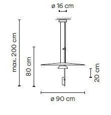 Vibia Люстра Flamingo 1527 20 от Vibia