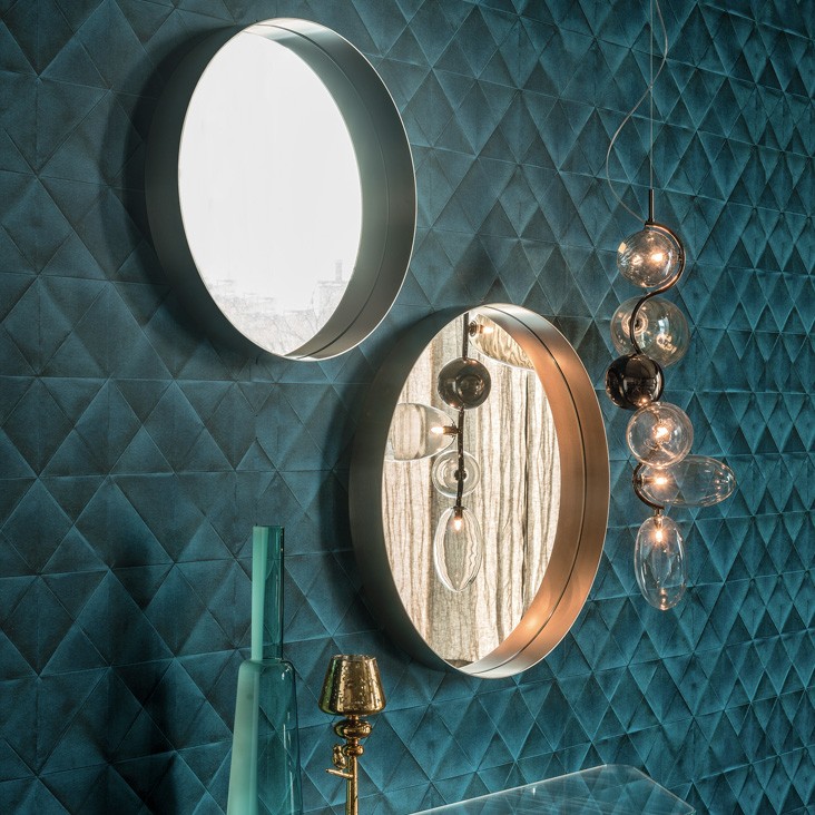 Cattelan Italia Зеркало Wish 90 Brushed Bronze от Cattelan Italia — в интерьере