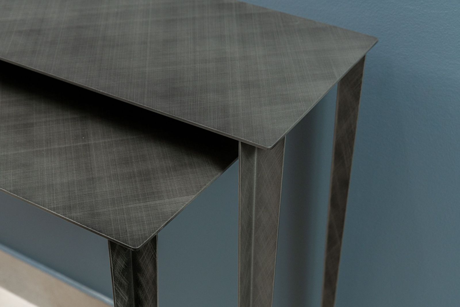 Cattelan Italia Сет из 2 консолей Etoile 110/120 Brushed Grey от Cattelan Italia — в интерьере